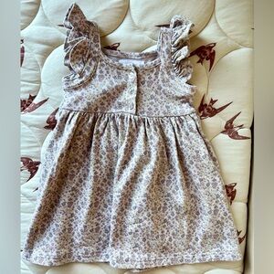 Jamie Kay Lavender Floral Ruffle Dress